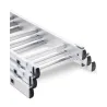 Drabina HOME aluminiowa 3-elementowa 3x11 szczebli 150 kg
