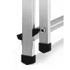 HOME-ALUMINIUM LEITER 4 STUFEN 125 KG