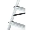 Escabeau HOME en aluminium double face 3 marches 125 kg