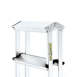 Escabeau HOME en aluminium double face 7 marches 125 kg