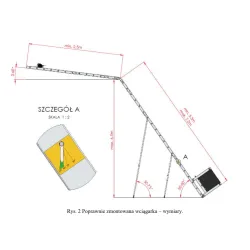 Treuil d'échelle pour panneaux photovoltaïques