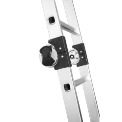 Drabina aluminiowa przegubowa teleskopowa 4x4 funkcja na schody