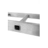 Drabina aluminiowa uniwersalna 4x3 szczeble HOME 125 kg