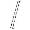 Multifunktionale Universalleiter klappbar 4x3 Sprossen