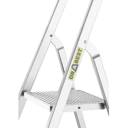Drabina HOME aluminiowa 3 stopnie 125 kg