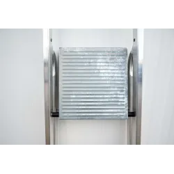 Drabina 4 stopniowa aluminiowa - drabina czterostopniowa domowa 125 kg Drabina 4 stopniowa aluminiowa - drabina czterostopniowa domowa 125 kg
