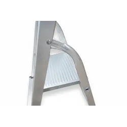 Drabina 4 stopniowa aluminiowa - drabina czterostopniowa domowa 125 kg Drabina 4 stopniowa aluminiowa - drabina czterostopniowa domowa 125 kg