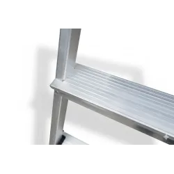 Drabina 4 stopniowa aluminiowa - drabina czterostopniowa domowa 125 kg Drabina 4 stopniowa aluminiowa - drabina czterostopniowa domowa 125 kg