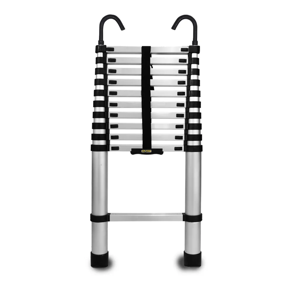 Drabina teleskopowa z HAKAMI 11 stopni HOME