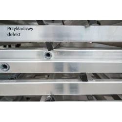 Drabina domowa aluminiowa 5 stopni 125 kg HOME - egzemplarz OUTLETOWY