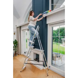 Drabina HOME aluminiowa 8 stopni 125 kg