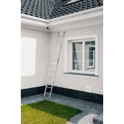 Drabina PRO aluminiowa przystawna 11 szczebli 150 kg