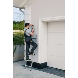 Drabina PRO aluminiowa przystawna 6 szczebli 150 kg