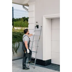 Drabina PRO aluminiowa przystawna 7 szczebli 150 kg