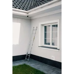 Drabina PRO aluminiowa przystawna 9 szczebli 150 kg