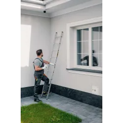 Drabina PRO aluminiowa przystawna 9 szczebli 150 kg