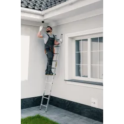 Drabina PRO aluminiowa przystawna 10 szczebli 150 kg