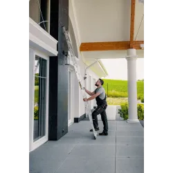 Drabina PRO aluminiowa przystawna 13 szczebli 150 kg