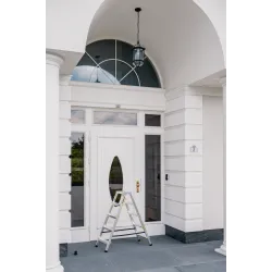 Drabina PRO aluminiowa dwustronna 5 stopni 150 kg