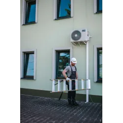 Drabina PRO aluminiowa dwustronna 7 stopni 150 kg