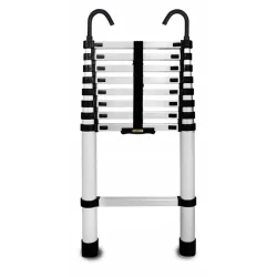 Drabina teleskopowa HOME z HAKAMI 9 stopni