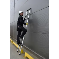 Drabina teleskopowa z HAKAMI 9 stopni HOME