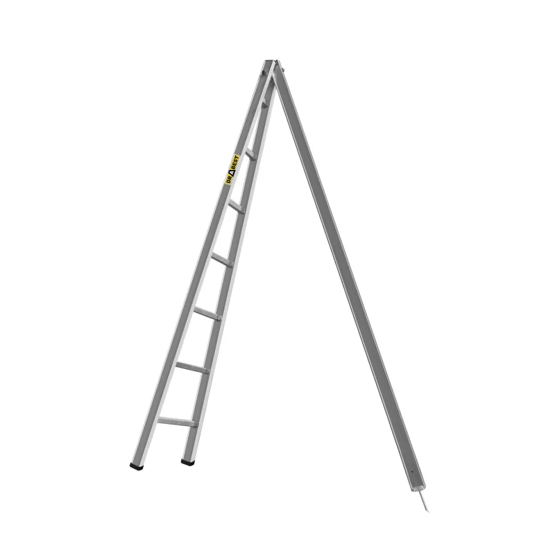 Seven-rung aluminum tripod garden ladder 150 kg