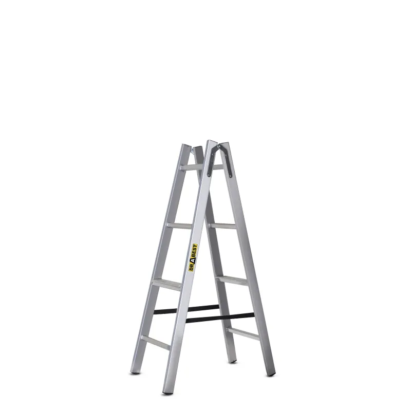 Four-step aluminum ladder for painting 150 kg