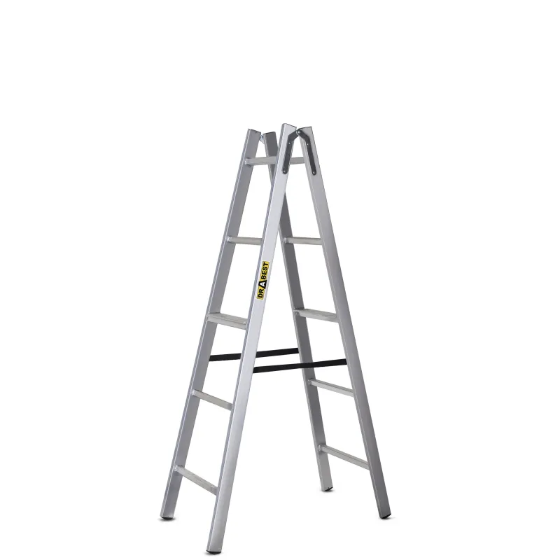 Five-step aluminum ladder for painting 150 kg