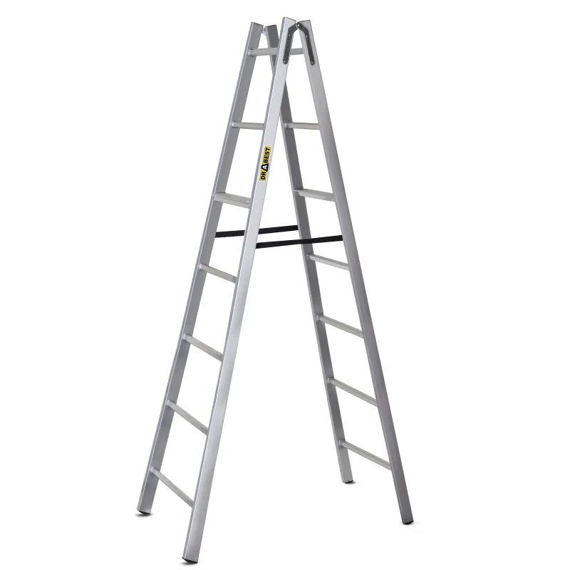 Seven-step aluminum ladder for painting 150 kg