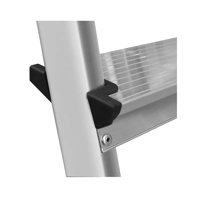 Three-step aluminum double-sided household ladder 125 kg