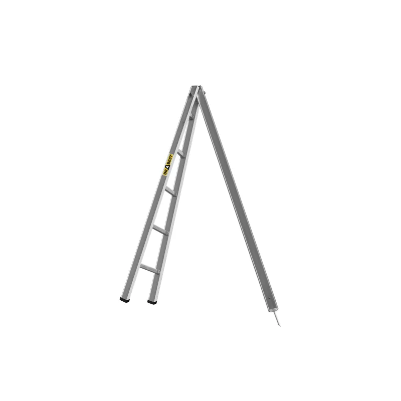 Six-rung aluminum tripod garden ladder 150 kg