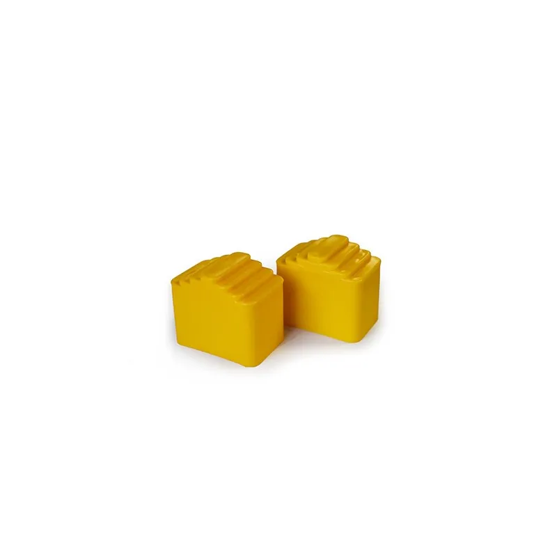 Non-slip feet for double-sided 40 x 20 mm ladders -– blue
