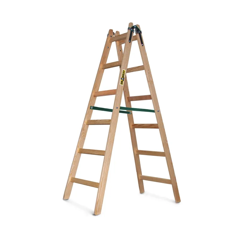 2x6 wooden household ladder 150 kg