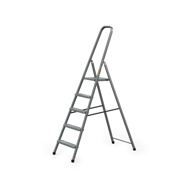 Steel 5-step household ladder 125 kg