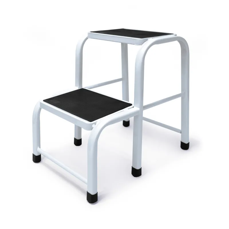 Two-step steel step stool 150 kg