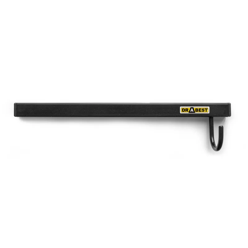 Steel hook for industrial ladders
